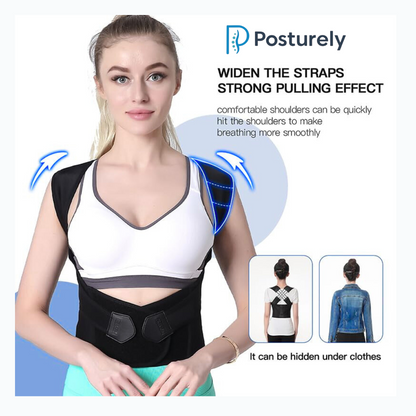 Posturely™ – Advanced Back & Spine Support Brace